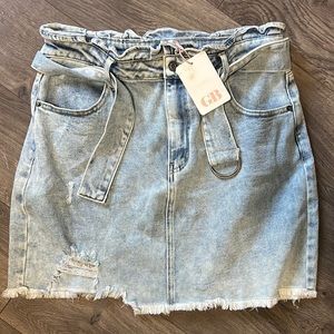 GB denim skirt
